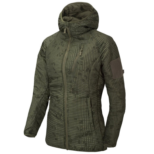 Kurtka damska Helikon Wolfhound Hoodie - Desert Night Camo