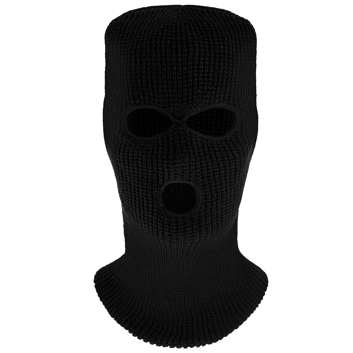 Kominiarka Mil-Tec zimowa z 3 otworami - Black