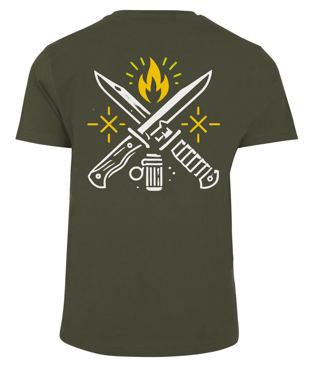 Koszulka T-shirt Voyovnik Survival Mode - Olive