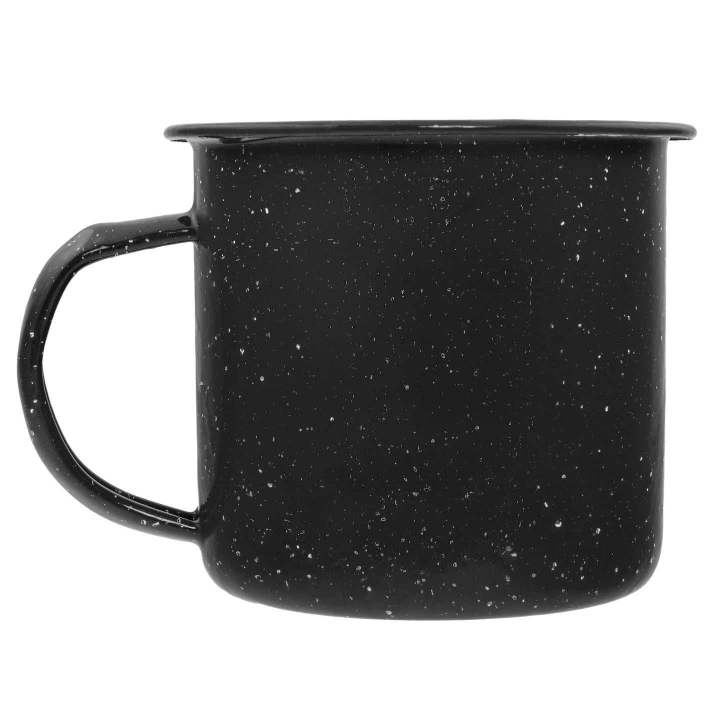 Kubek stalowy Mil-Tec Western 350 ml - Black