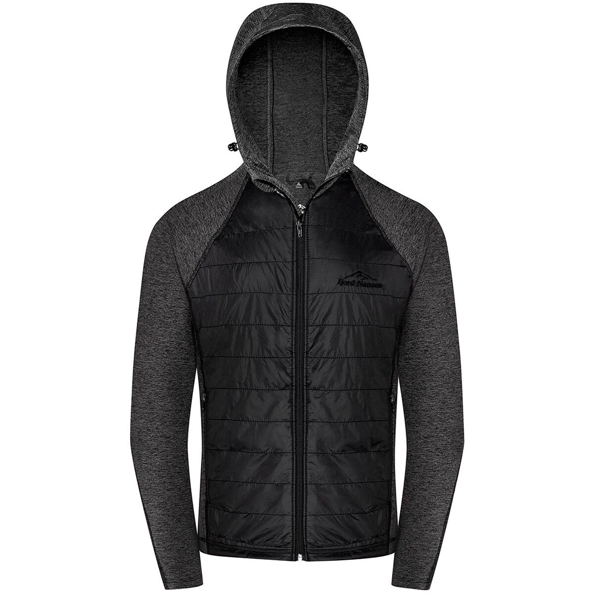 Bluza termoaktywna Fjord Nansen Hasvik Wind Men - Black/Graphite Melange