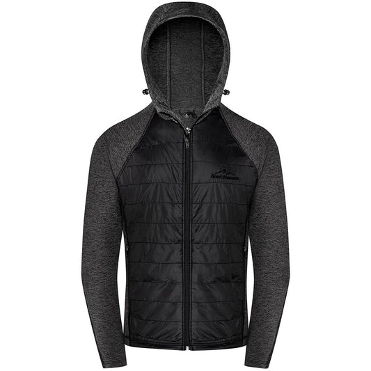 Bluza termoaktywna Fjord Nansen Hasvik Wind Men - Black/Graphite Melange