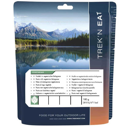 Żywność liofilizowana Trek'n Eat - makaron z wegetariańskim sosem bolońskim 180 g