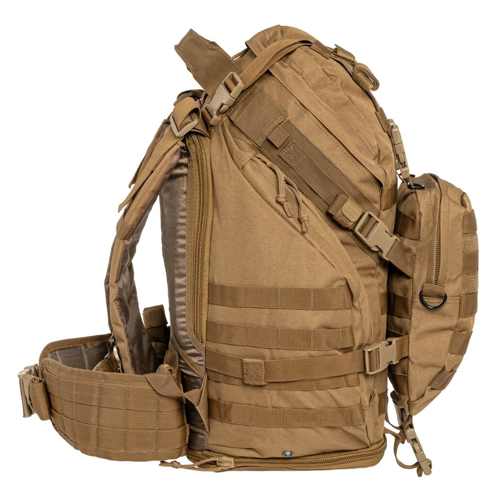 Plecak Camo Military Gear Overload 60 l - Coyote