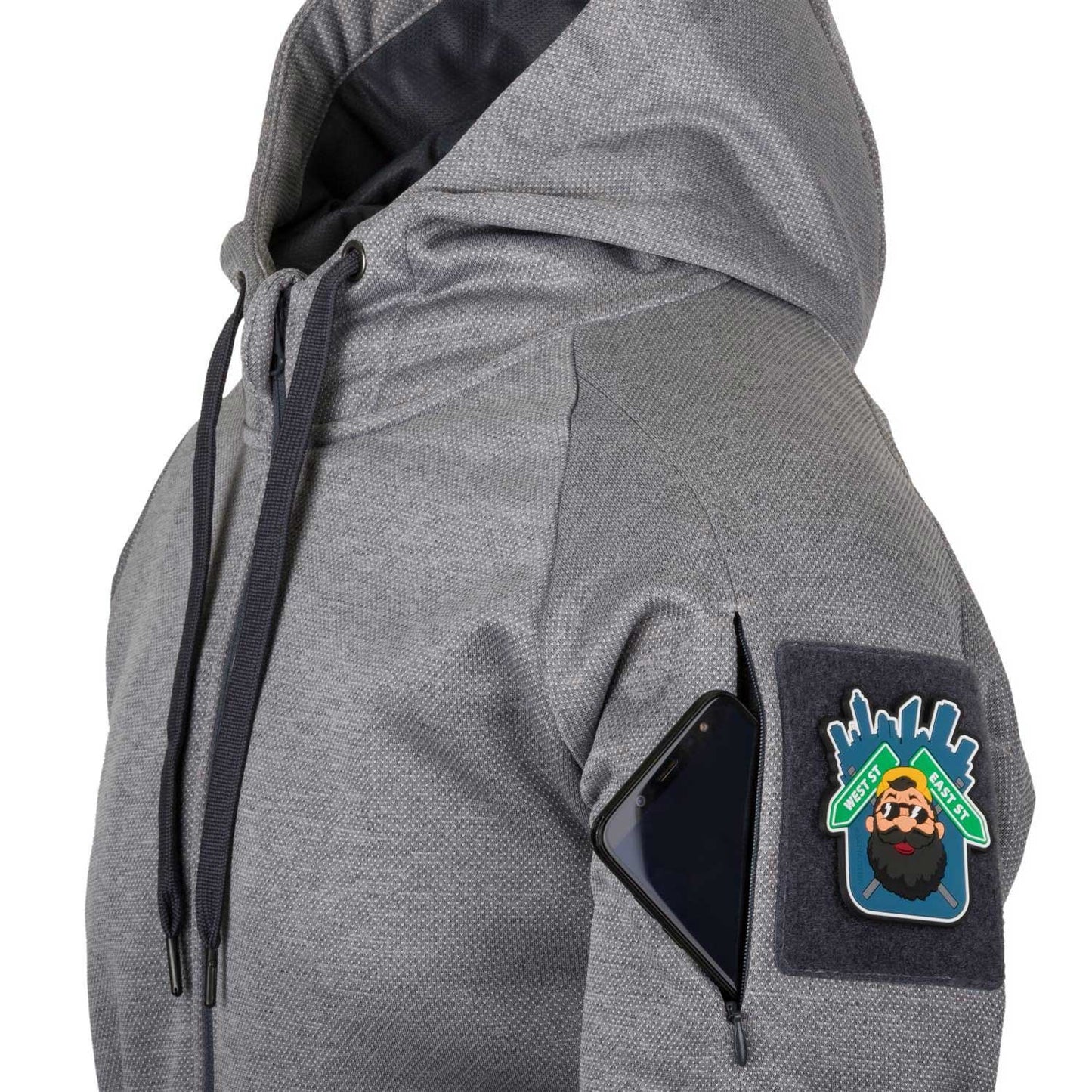 Bluza Helikon Urban Tactical Hoodie - Melange Grey