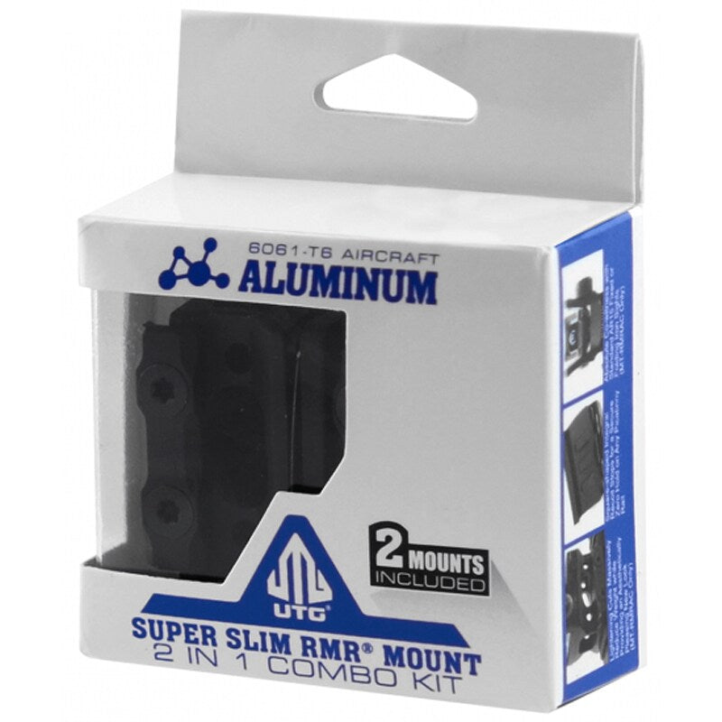 Montaż UTG Picatinny RMR Optic Mount 2 in 1 Combo - Black