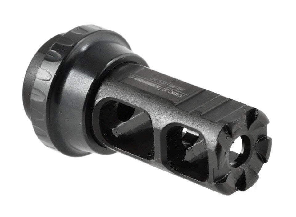 Hamulec wylotowy Gomander Raptor 5,56 mm 1/2-28 UNEF - Czarny