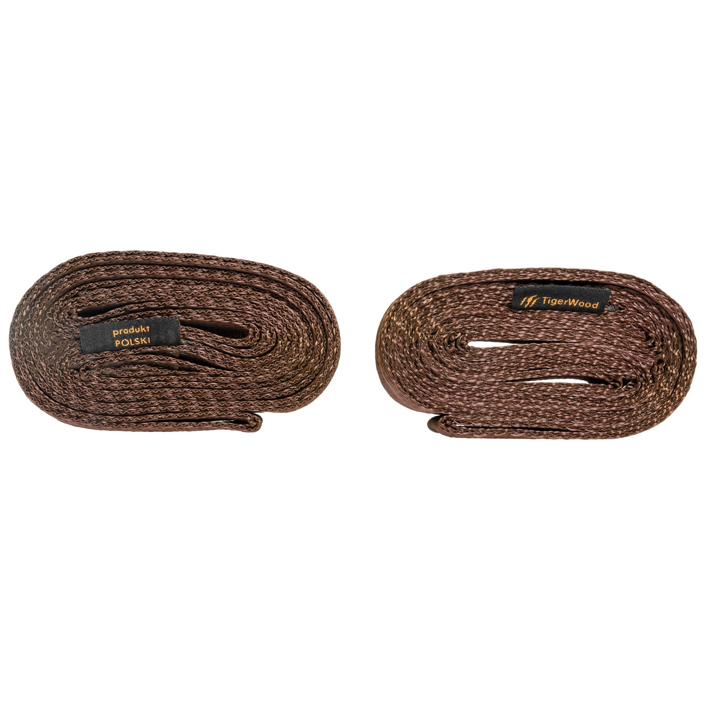 Taśmy do mocowania hamaka TigerWood 2 m - Brown