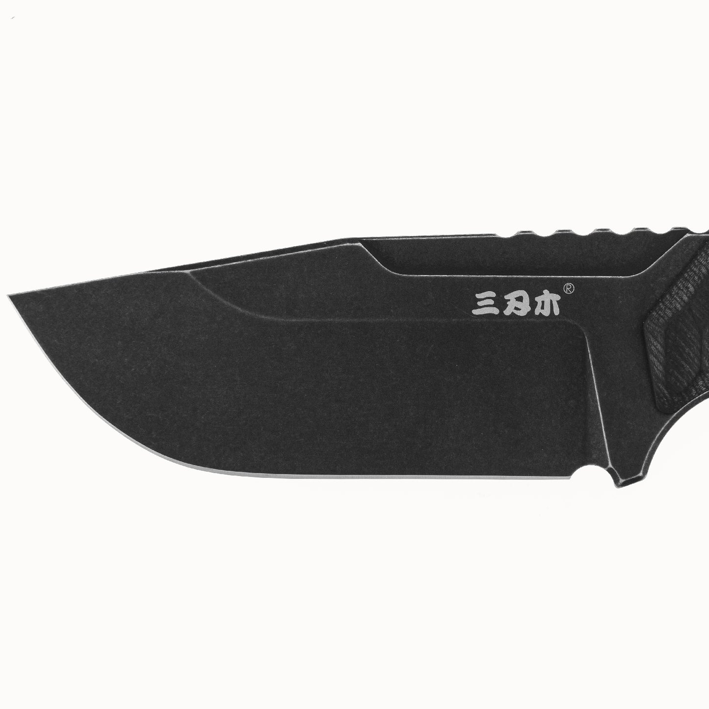 Nóż Sanrenmu S738 Blackwash