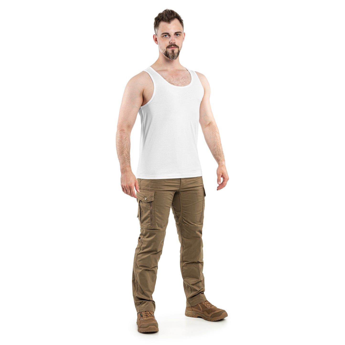 Koszulka Tank Top Brandit - White
