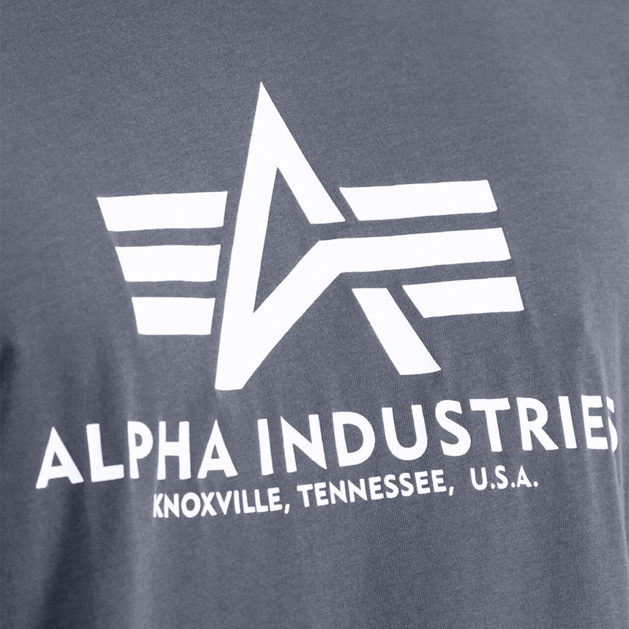 Koszulka T-shirt Alpha Industries Basic - Grey/Black