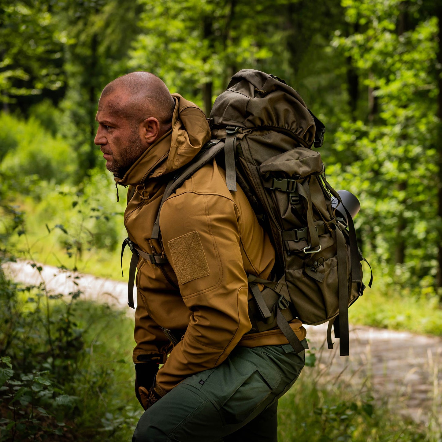 Kurtka Helikon Gunfighter Softshell Shark Skin Windblocker - Coyote