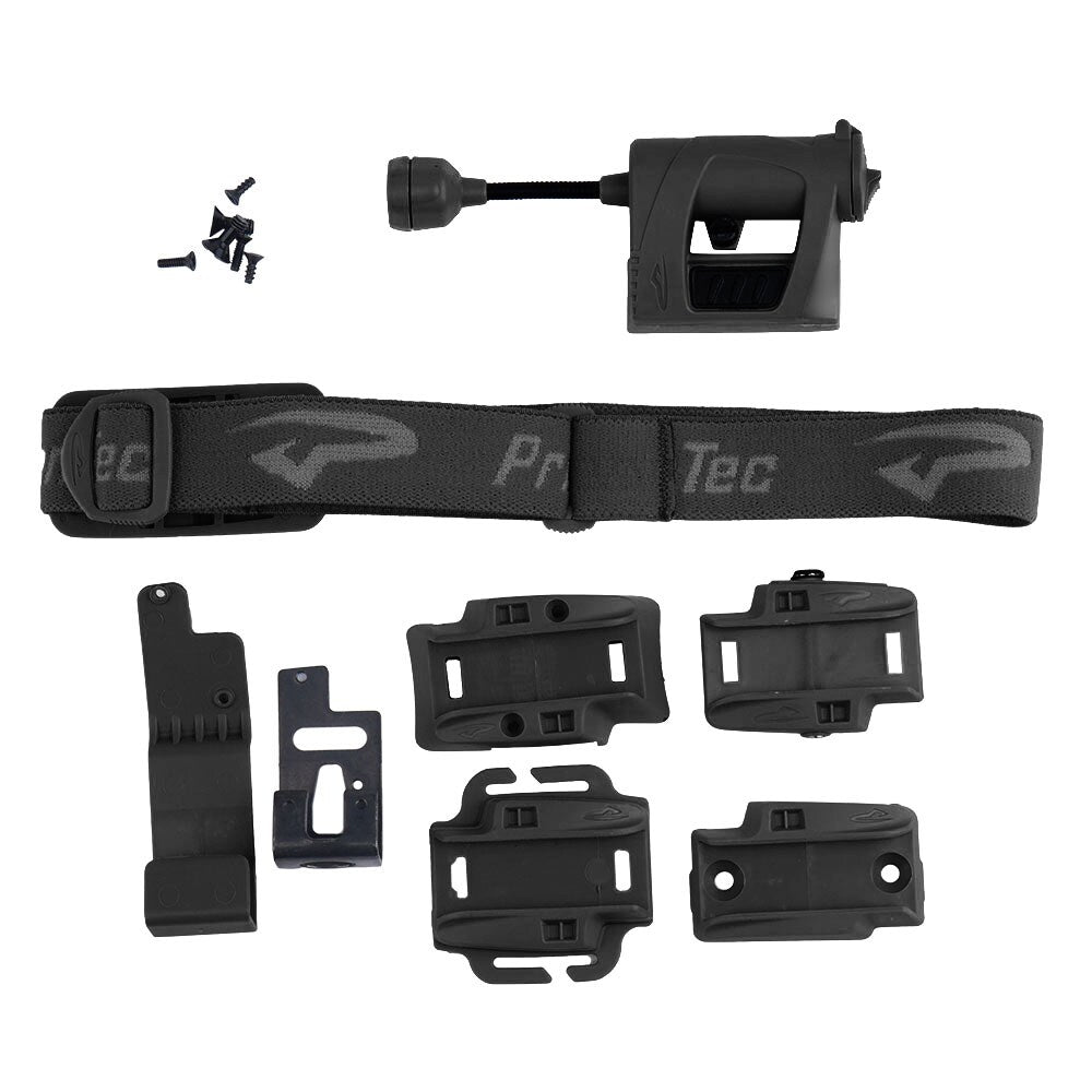 Latarka na hełm Princeton Tec Charge Pro Black - 55 lumenów