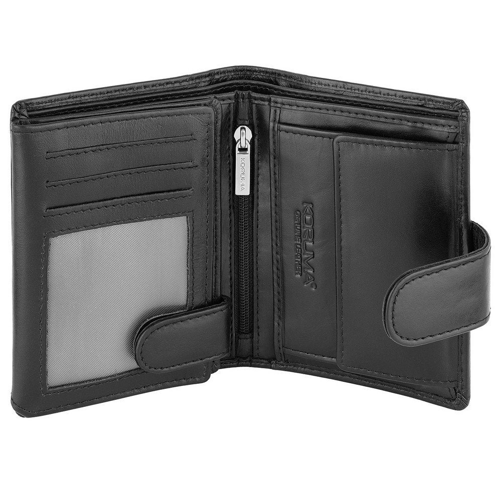 Portfel Koruma Smart RFID Block na karty i monety - czarny