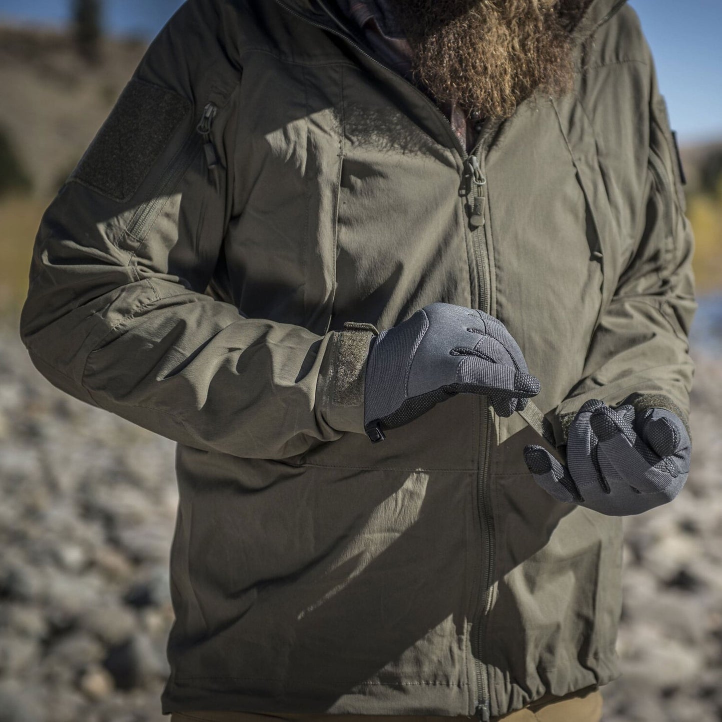 Rękawice Helikon Impact Duty Winter Mk2 - Black