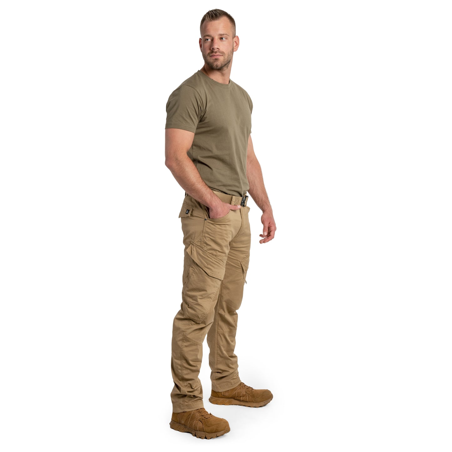 Spodnie Brandit Adven Slim Fit - Coyote