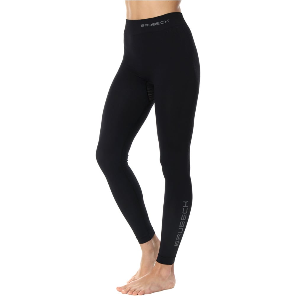 Legginsy termoaktywne damskie Brubeck Extreme Thermo - Czarne