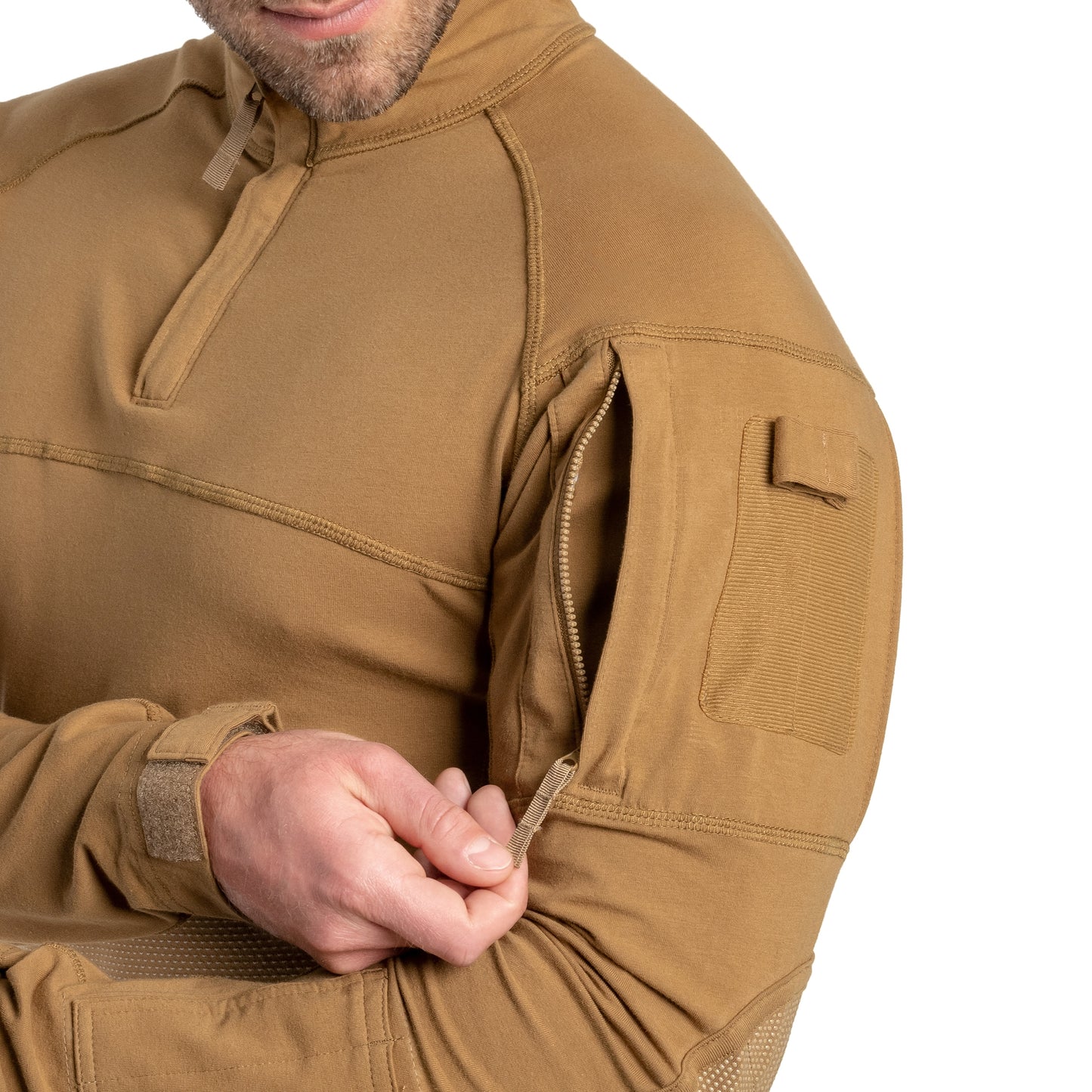 Bluza Mil-Tec Combat Shirt Assault Field - Dark Coyote