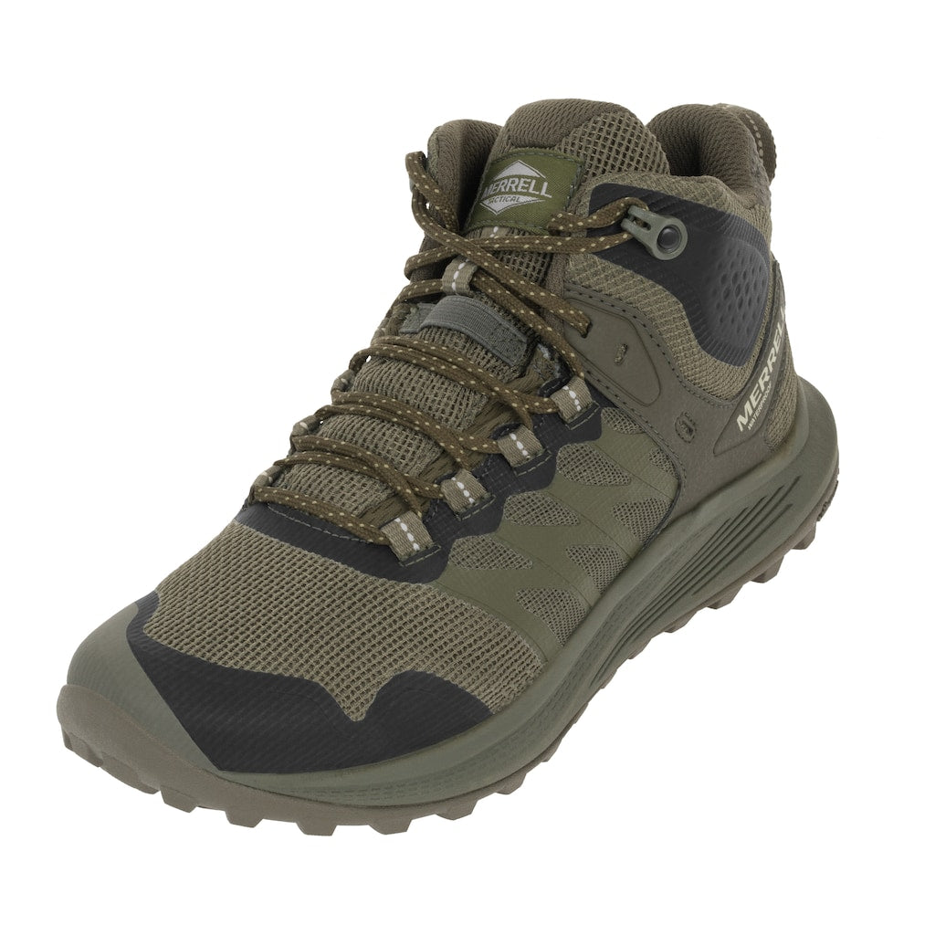 Buty Merrell Nova 3 Mid Tactical Waterproof - Dark Olive