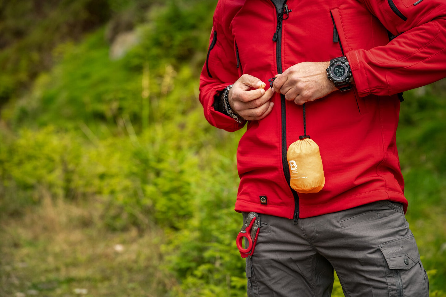 Ponczo termiczne NRC Badger Outdoor Survival Ultralight Poncho