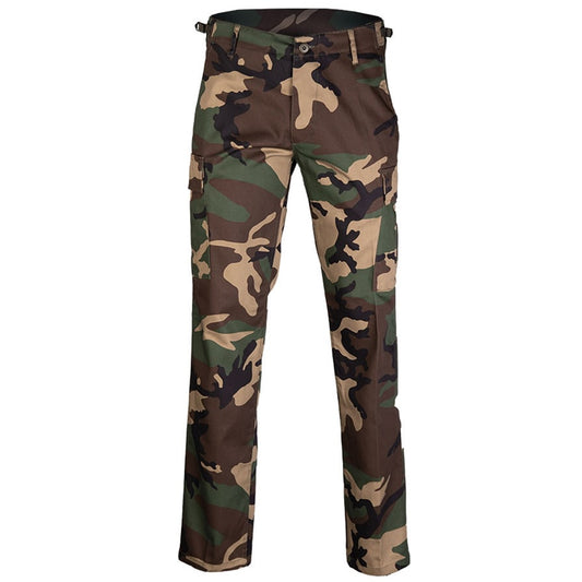 Spodnie wojskowe Mil-Tec US Ranger BDU Straight Cut - Woodland