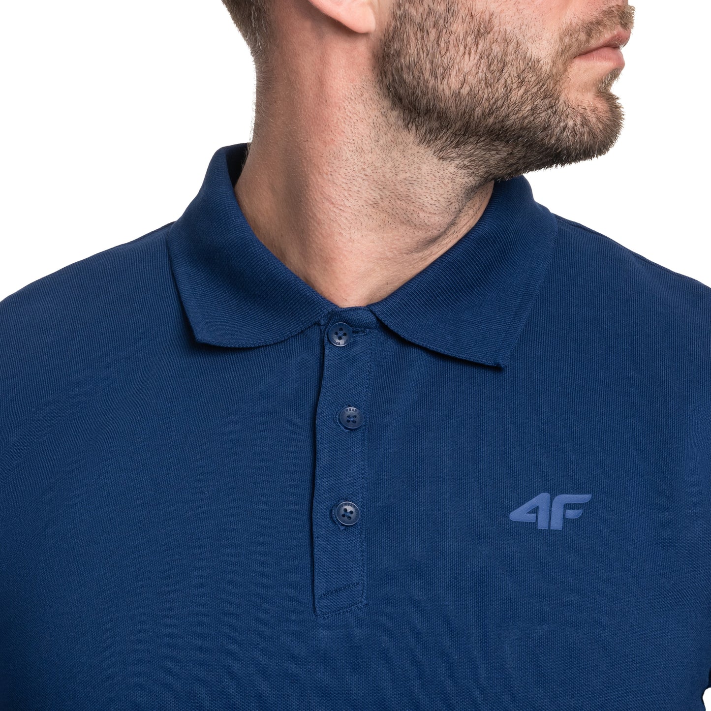 Koszulka polo 4F M366 - Granatowa