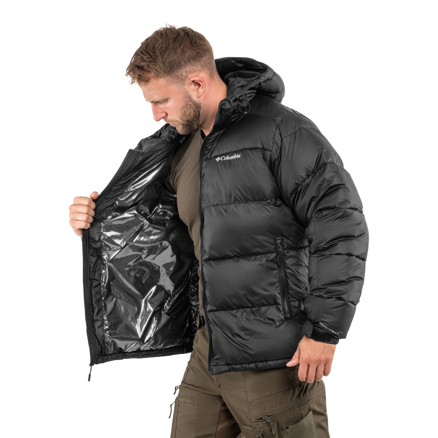 Kurtka Columbia Pike Lake II Hooded Jacket - Black
