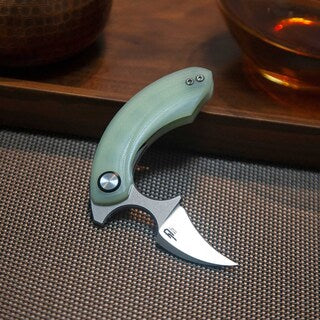 Nóż składany Bestech Knives Strelit - Two-Tone/Jade G10