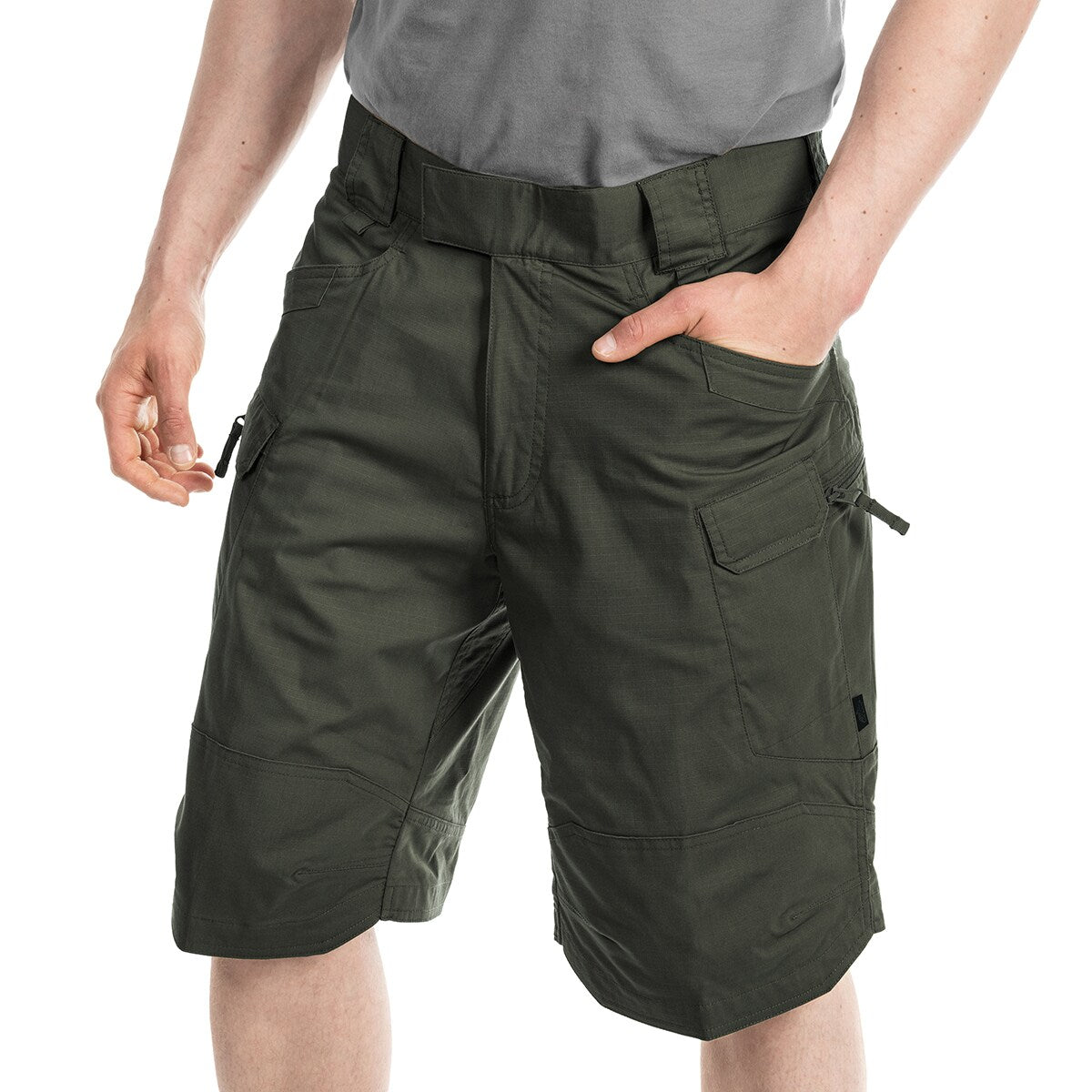 Szorty Helikon UTS 11" PolyCotton Rip-Stop - Jungle Green