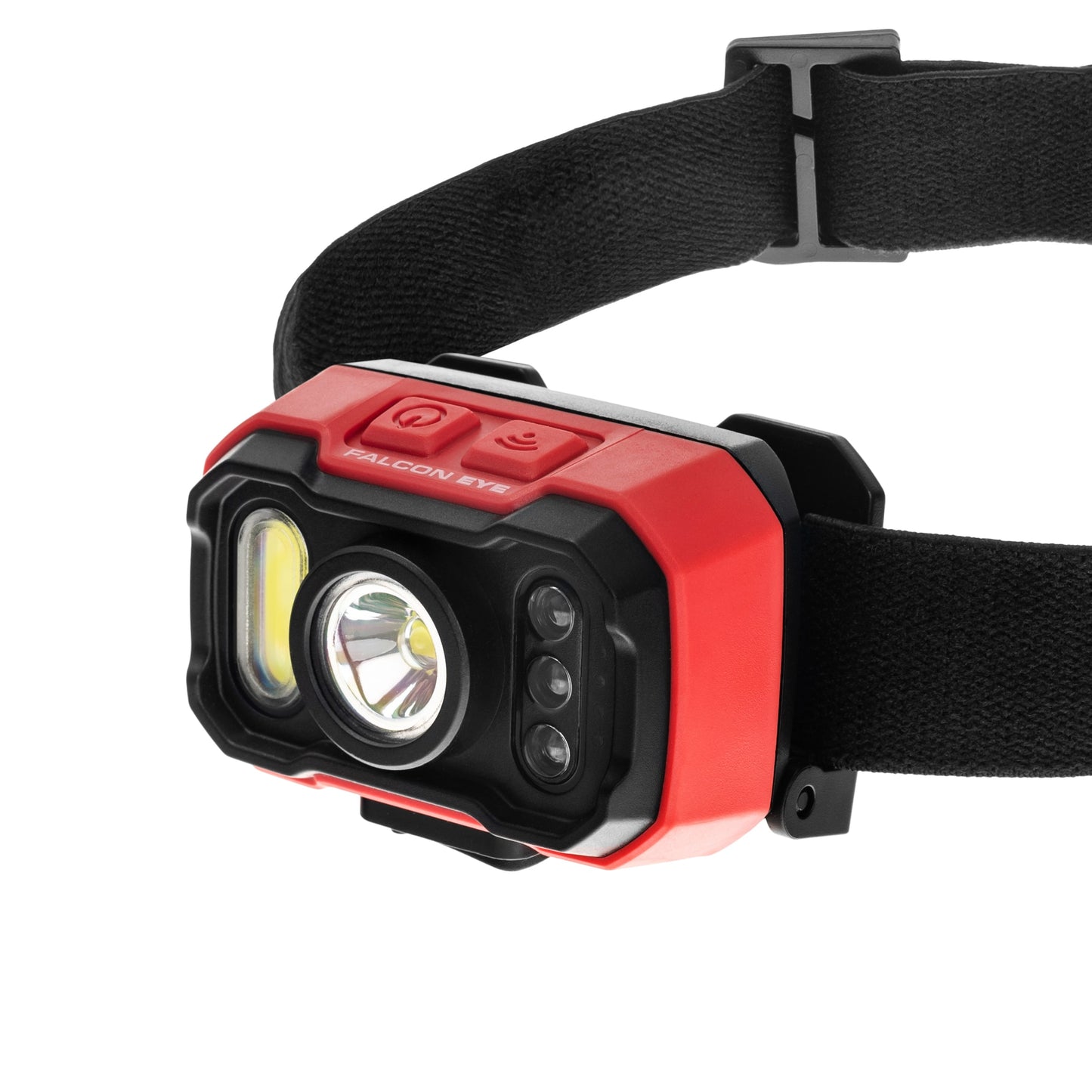 Zestaw latarek Mactronic Falcon Eye - latarka czołowa 900 lumenów + latarka warsztatowa 500 lumenów