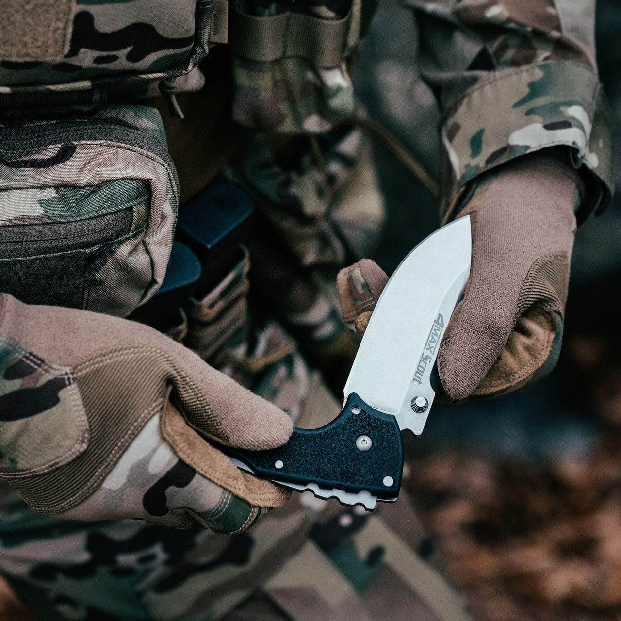 Nóż składany Cold Steel 4 Max Scout AUS-10A