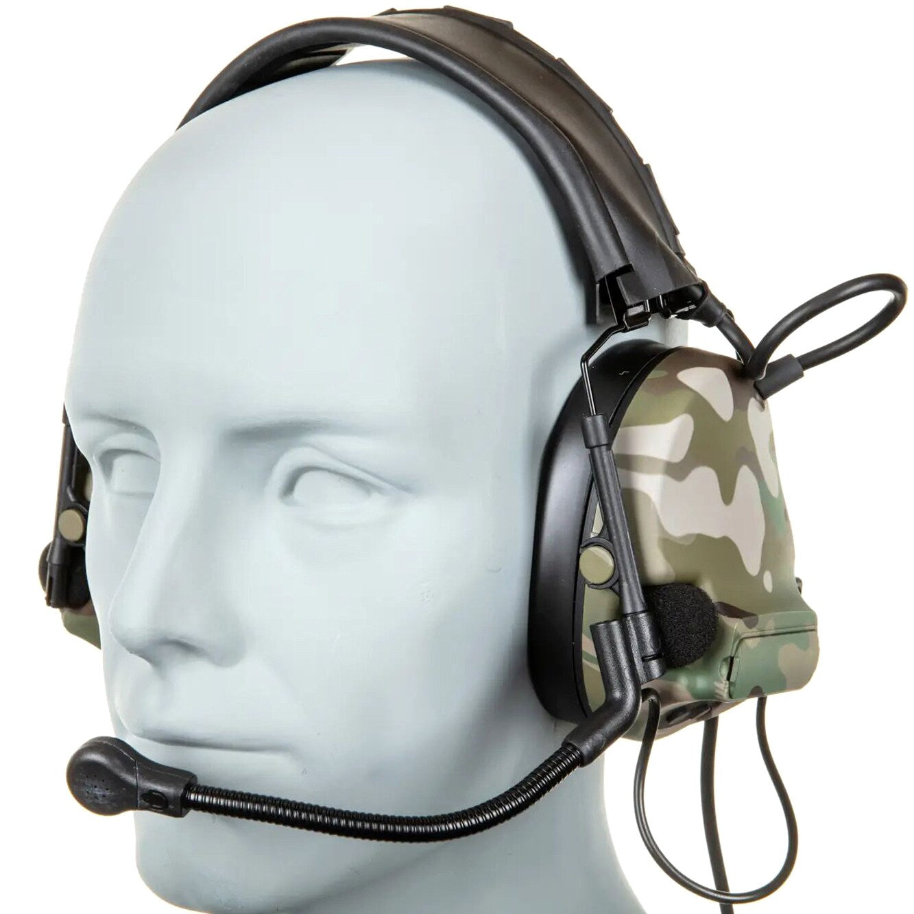 Ochronniki słuchu aktywne Wosport HD-14 - MultiCam