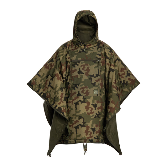 Ponczo Helikon Swagman Roll Climashield Apex z funkcją śpiwora - wz.93 Pantera PL Woodland