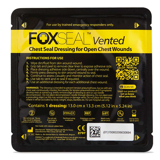 Opatrunek wentylowy Celox Foxseal Vented