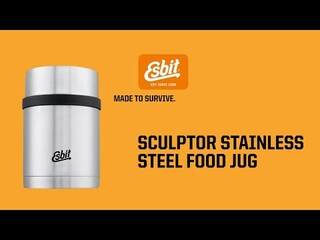 Termos obiadowy Esbit Sculptor Food Jug 0,75 l - Black