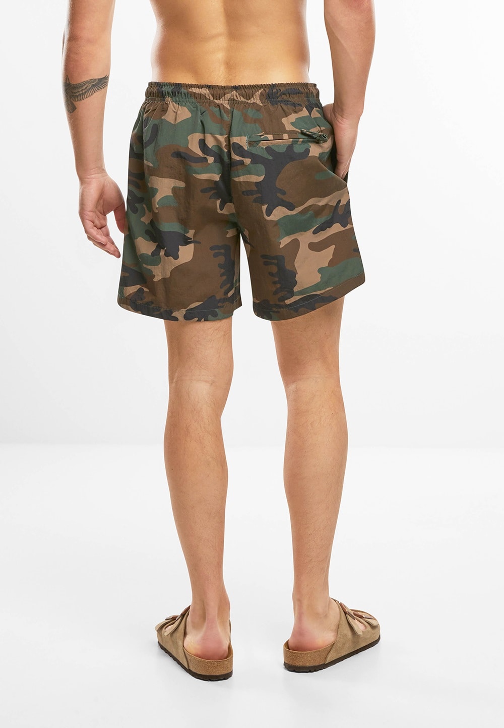 Szorty kąpielowe Brandit Swimshort Basic - Woodland