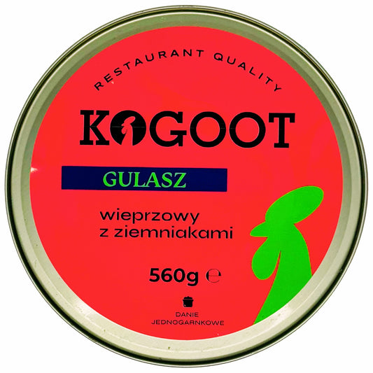Żywność konserwowana Kogoot - Gulasz wieprzowy z ziemniakami 560 g