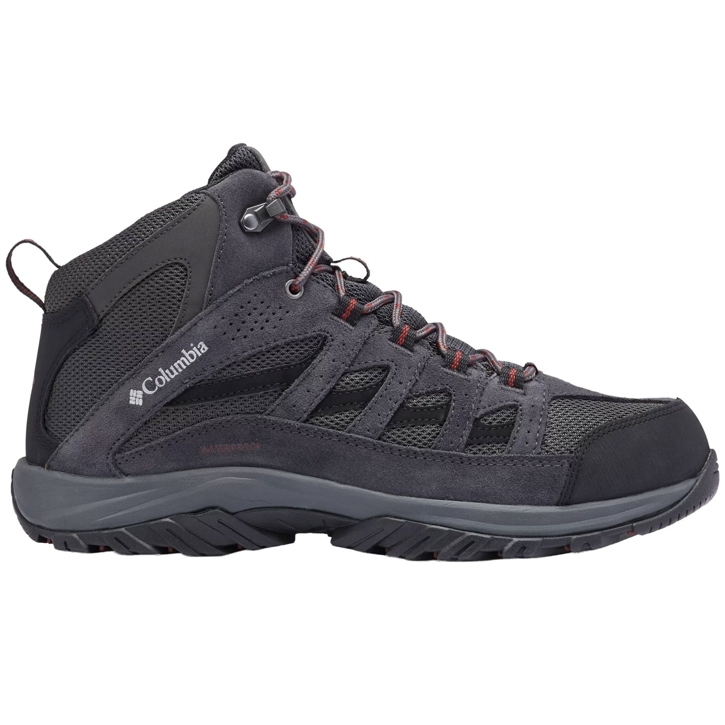 Buty Columbia Crestwood Mid WP - Dark Grey/Deep Rust