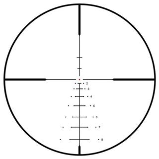 Luneta celownicza Bushnell R5 6-18x50 Illuminated DOA-LRH800 - Black