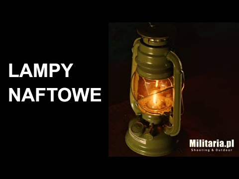 Lampa naftowa Mil-Tec 23 cm - Silver