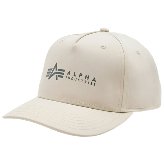 Czapka z daszkiem Alpha Industries Alpha Cap - Jet Stream White