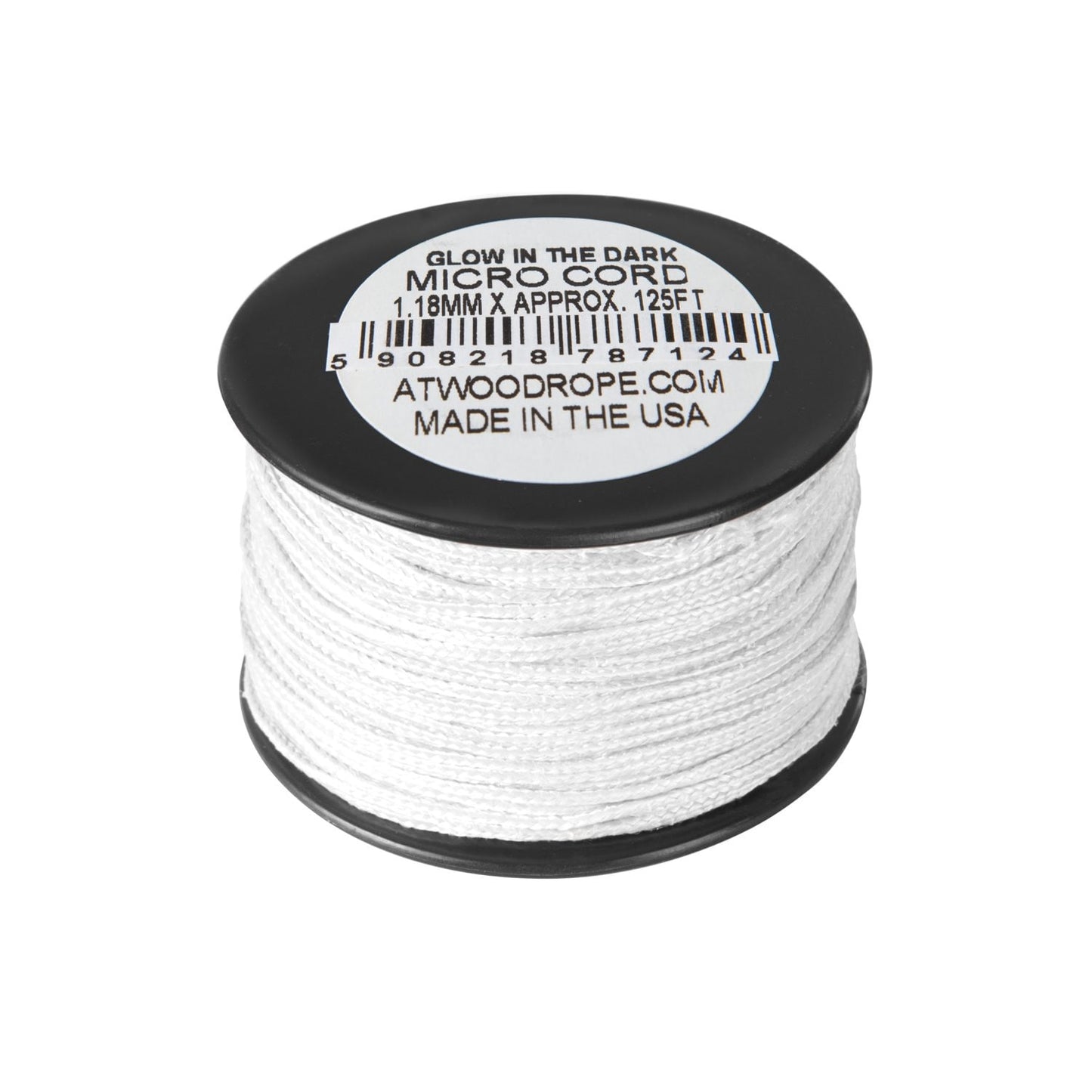 Linka Atwood Rope MFG Micro Uber Glow Cord 38 m - White