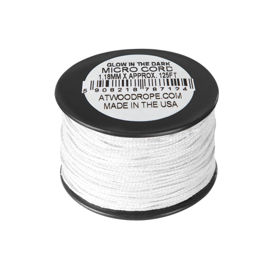 Linka Atwood Rope MFG Micro Uber Glow Cord 38 m - White