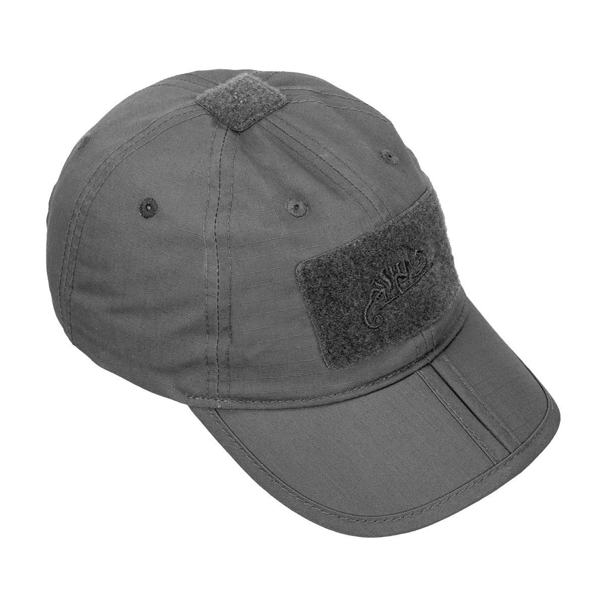 Czapka z daszkiem plus velcro Helikon Folding PolyCotton Rip-Stop - Shadow Grey