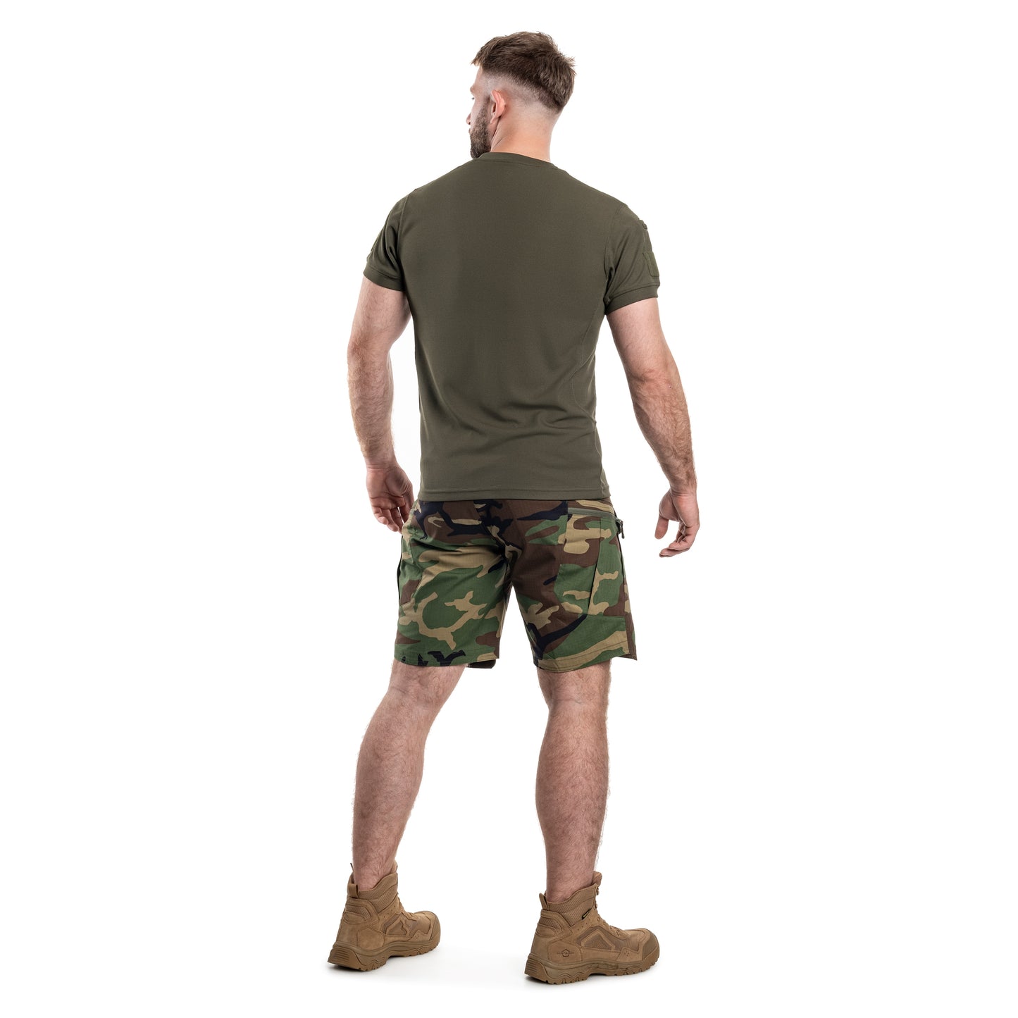 Szorty Helikon UTS 8,5" PolyCotton Rip-Stop - US Woodland