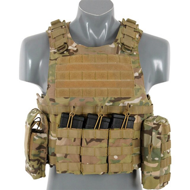 Kamizelka taktyczna 8Fields AAV FSBE V2 - Arid MC Camo