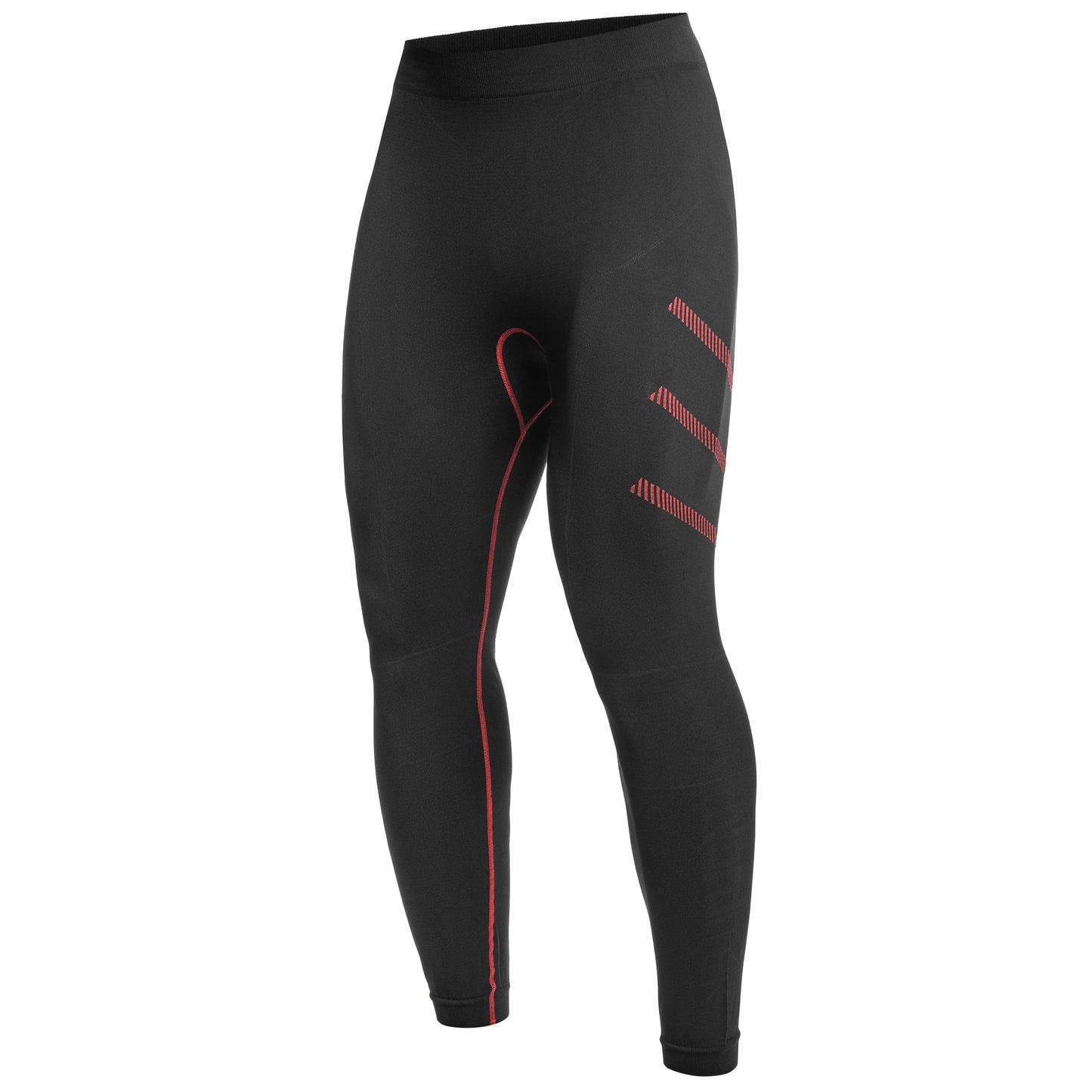 Legginsy termoaktywne męskie FreeNord Tongari - Black/Red