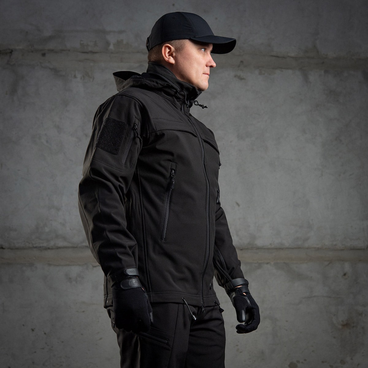 Kurtka M-Tac Softshell Police - Black