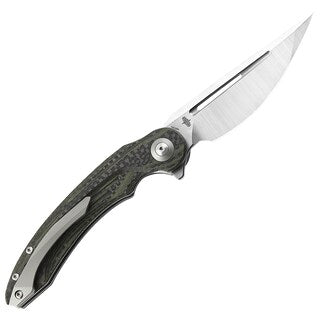 Nóż składany Bestech Knives Irida Carbon Fiber/G10 - Green