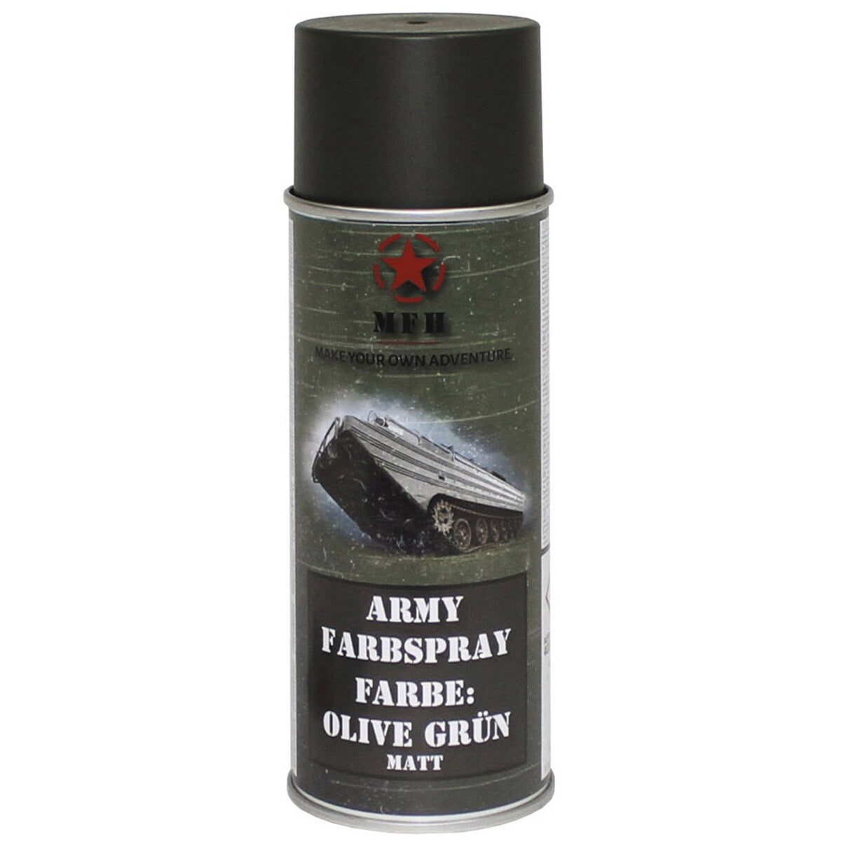 Farba wojskowa w sprayu MFH Olive Green Mat 400 ml